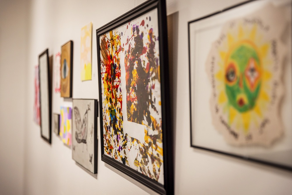Artwork on display at Ridge Gallery