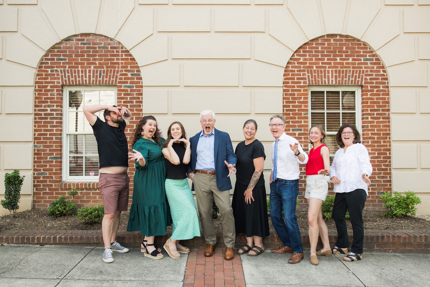 ArtsUp Leadership Team posing for a fun photo