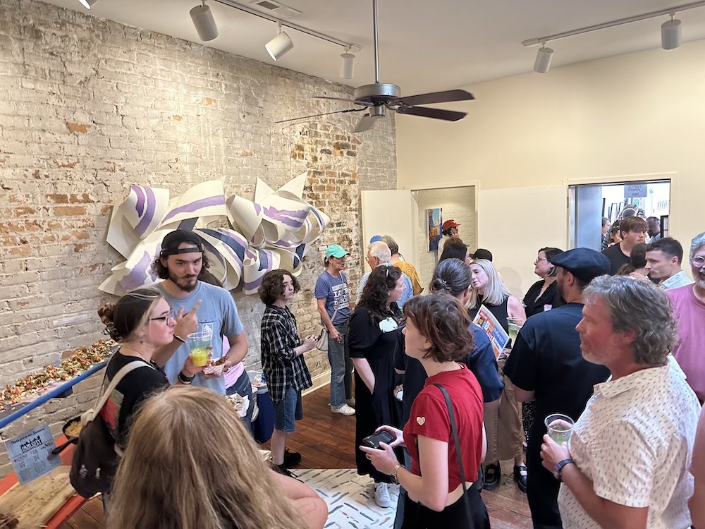 Patrons enjoying an event