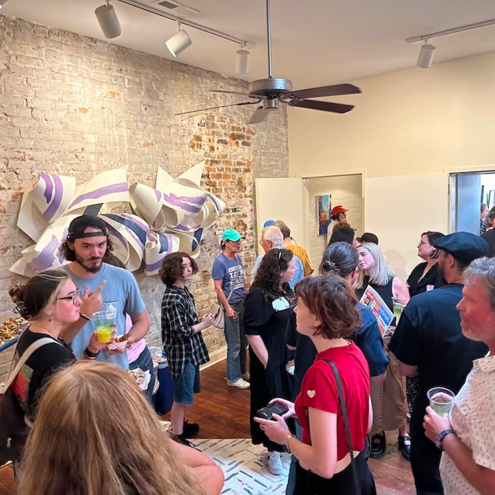Patrons enjoying an event