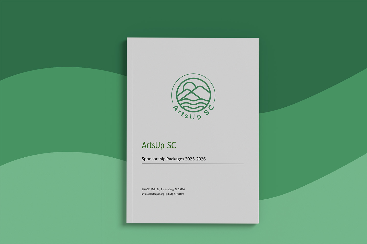 ArtsUp Sponsorship Packages Mockup
